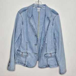 Cabi Jean jackets size 14